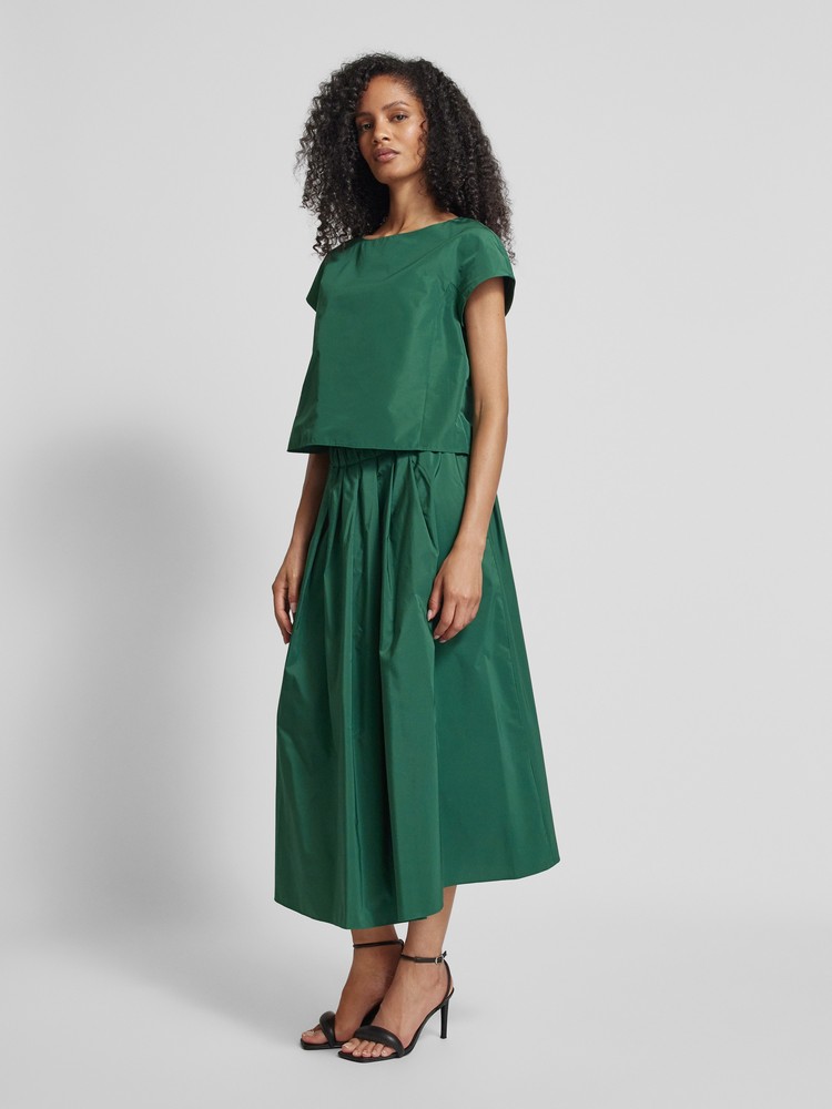 

Блуза женская WEEKEND MAX MARA 2425166021600 зеленая 42 EU, Зеленый, 2425166021600