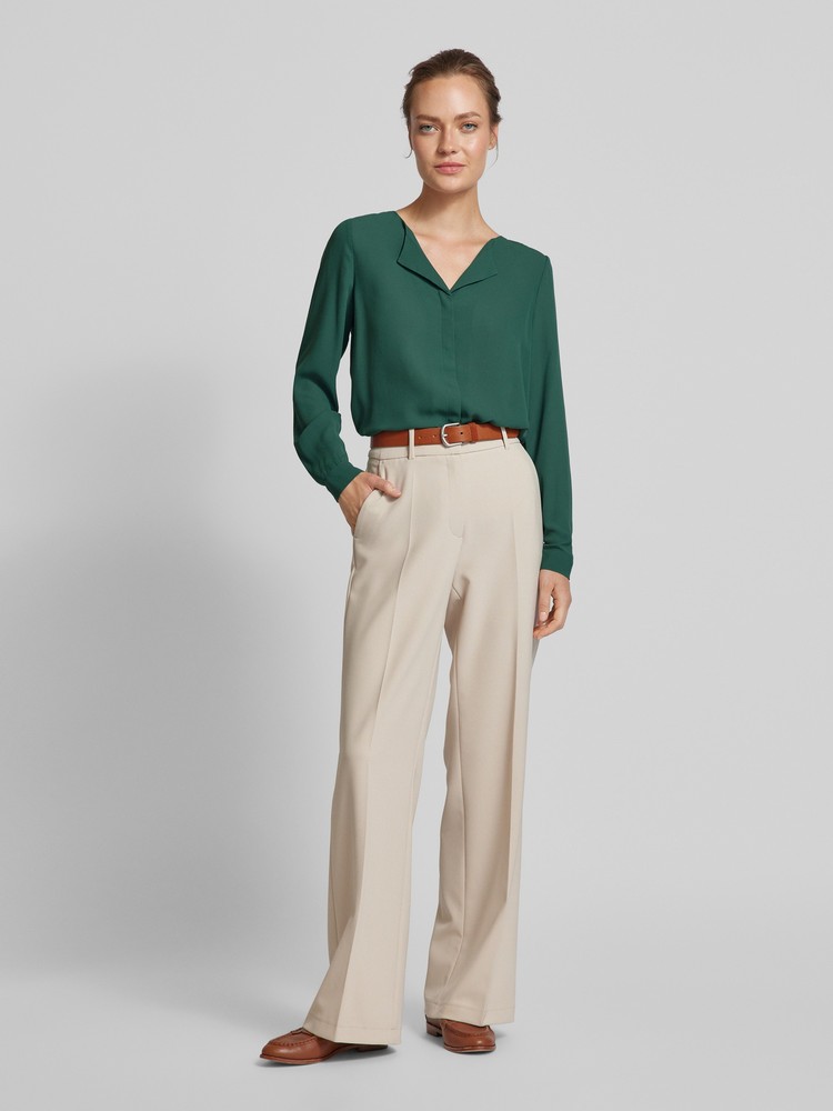 Блуза женская Vila 14044253 зеленая S 7954₽