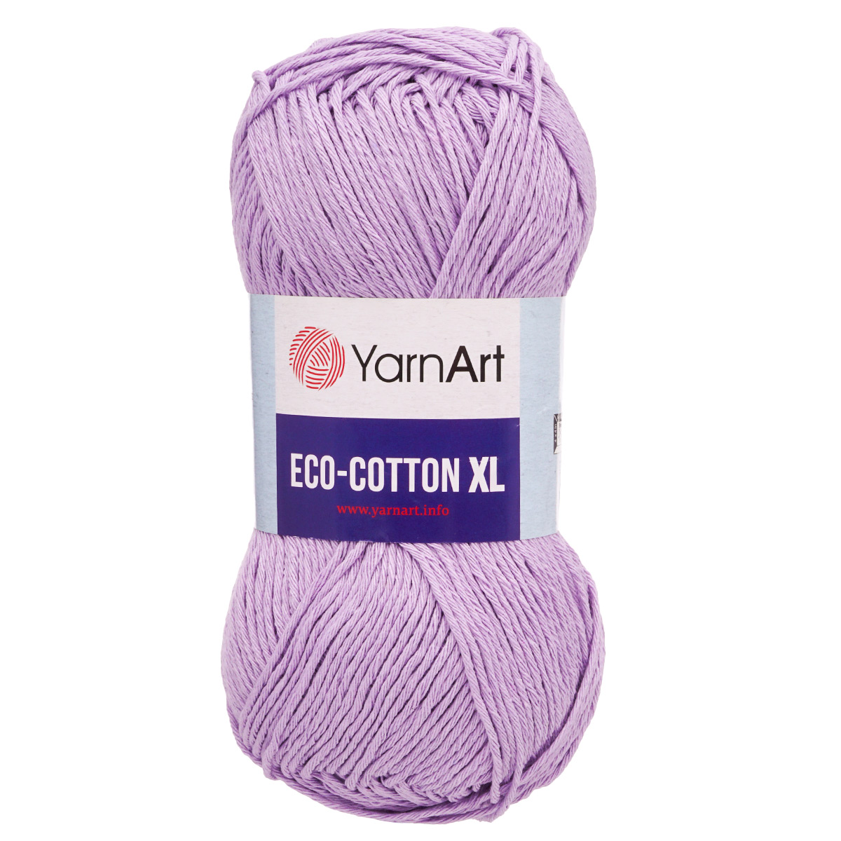 

Пряжа для вязания YarnArt Eco Сotton XL 200г, 220м (771 сиреневый), 5 мотков, Фиолетовый, 7722481