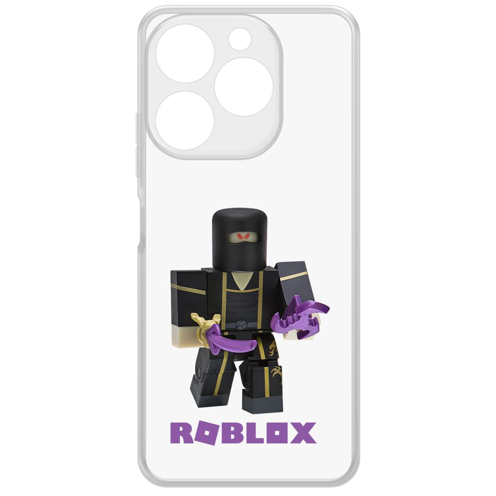 

Чехол-накладка Krutoff Clear Case Roblox-Ниндзя Ассасин для ITEL A70, Прозрачный