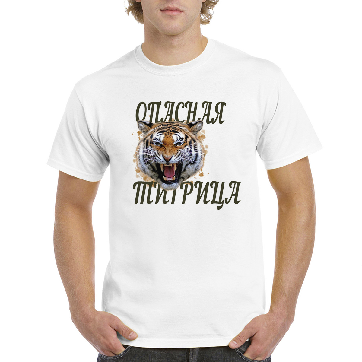

Футболка женская CoolPodarok M0113599 белая 50 RU, Белый, M0113599