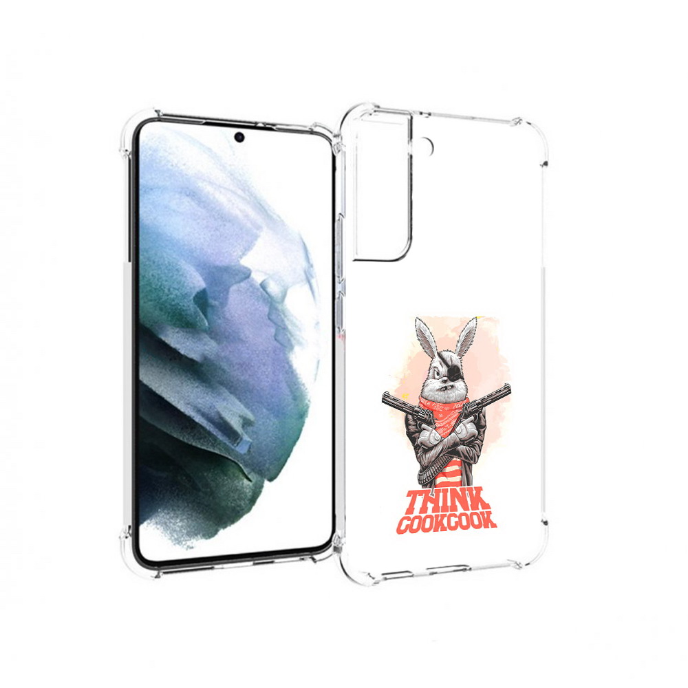 

Чехол MyPads Tocco для Samsung Galaxy S22 Plus кролик пират (PT226933.535.419), Прозрачный, Tocco