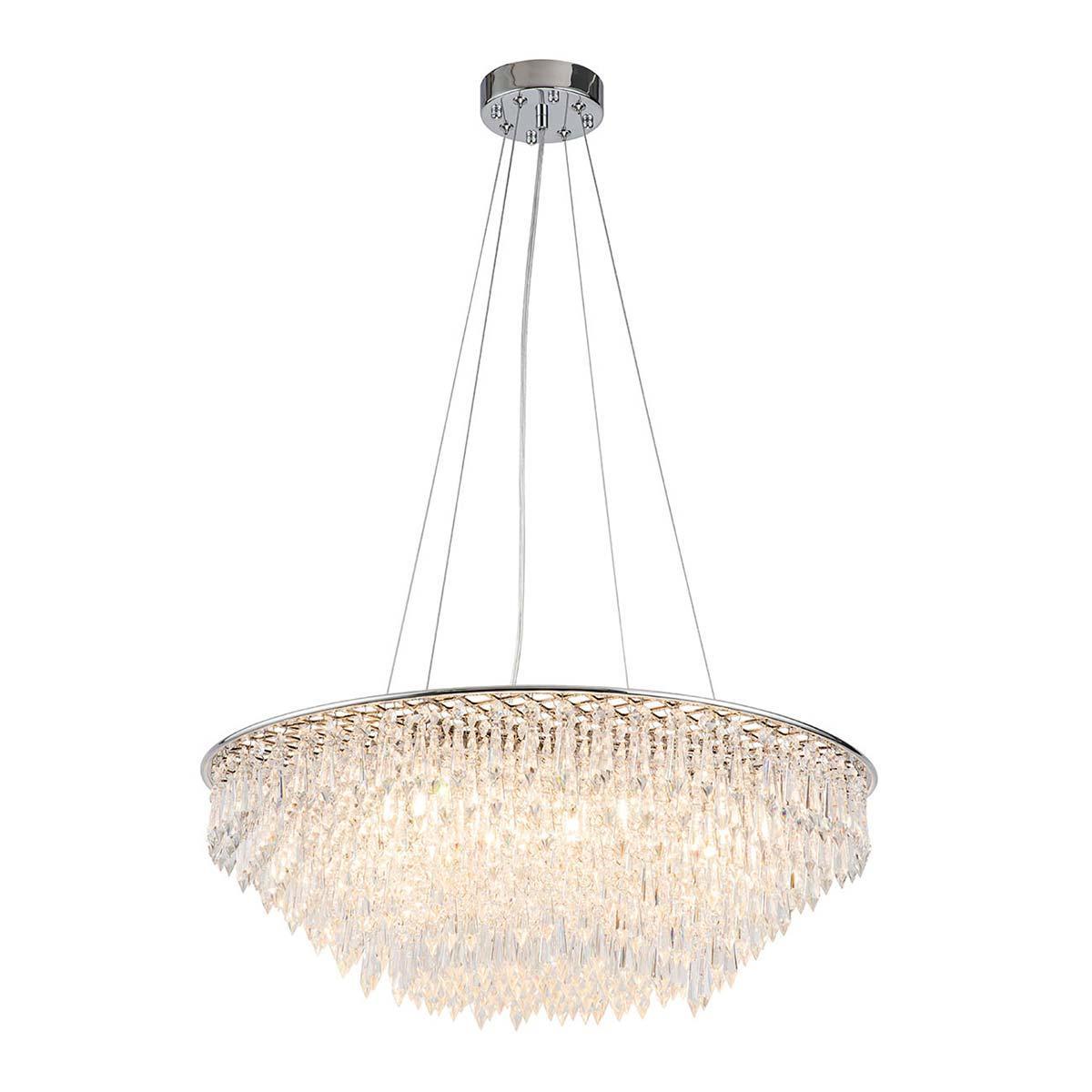 

Подвесная люстра Indigo INTRIGO 12028/8P Chrome V000368