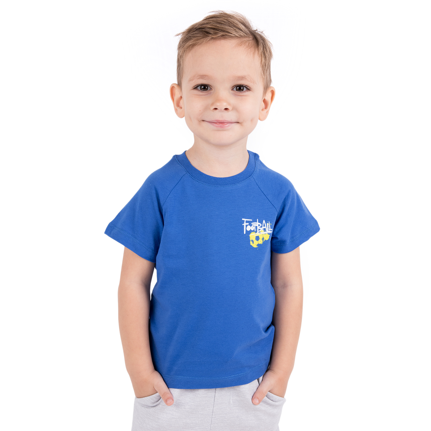 фото Футболка leader kids синий лкз22221575116ку08у р.116