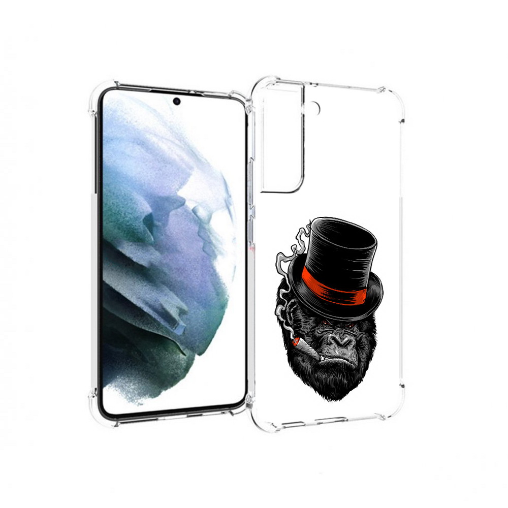

Чехол MyPads Tocco для Samsung Galaxy S22 Plus дизайнерская горилла (PT226933.535.431), Прозрачный, Tocco