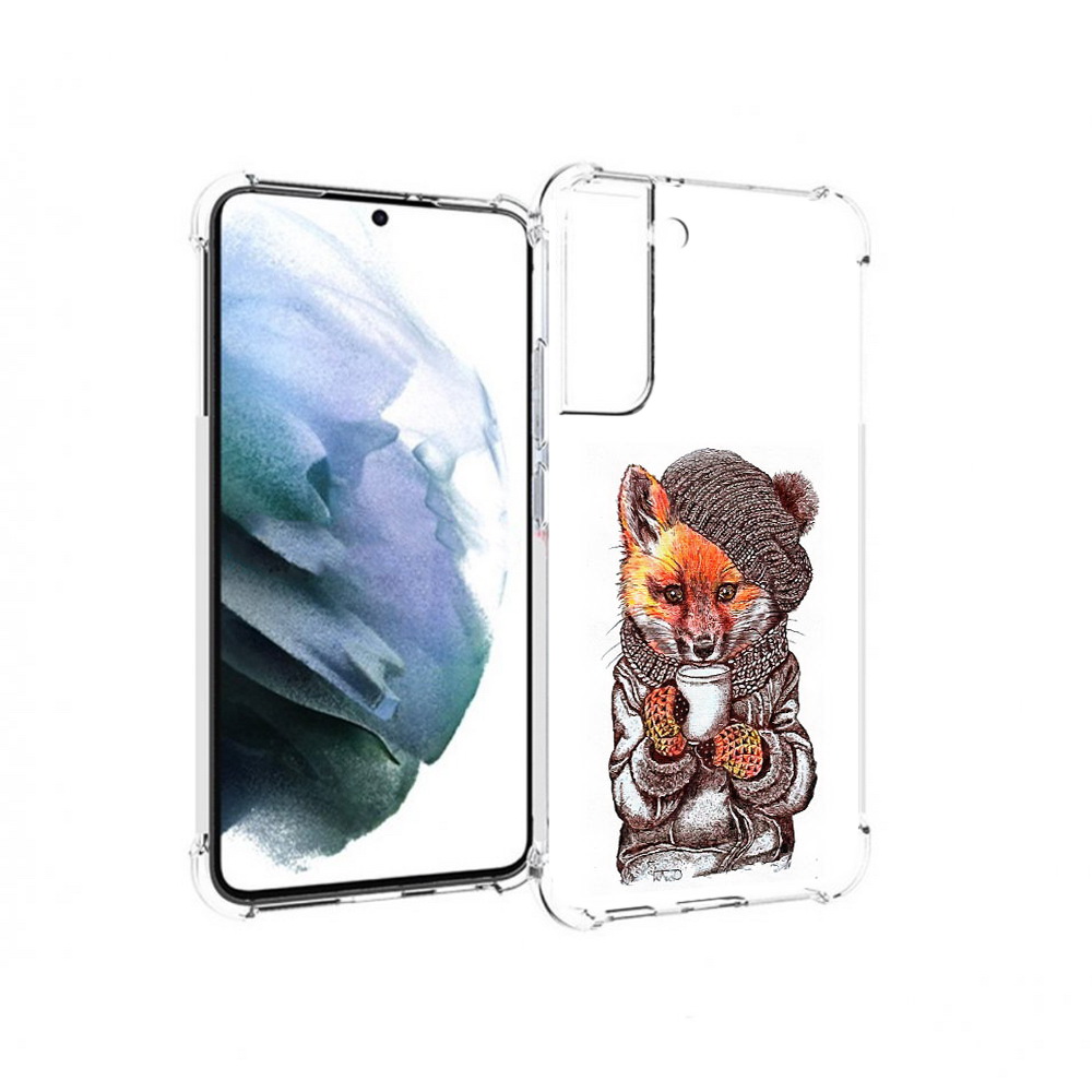

Чехол MyPads Tocco для Samsung Galaxy S22 Plus лиса в шапке (PT226933.535.437), Tocco