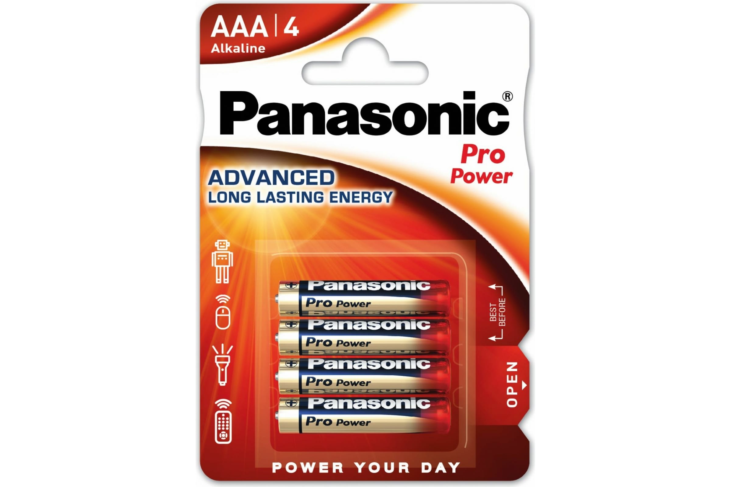 

Panasonic Батарейка щелочная LR03 AAA Pro Power Xtreme 1.5В бл/4 5410853024286