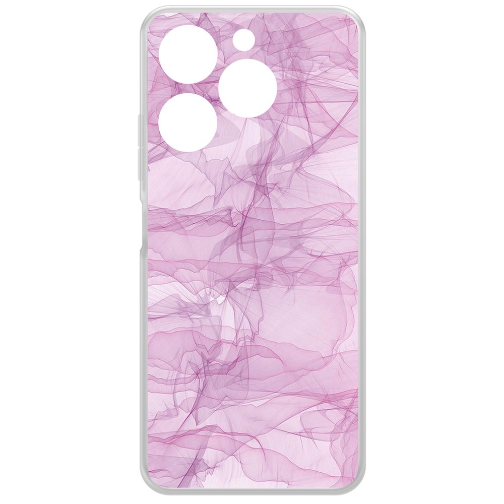 

Чехол-накладка Krutoff Clear Case Абстракт 4 для ITEL A70, Прозрачный