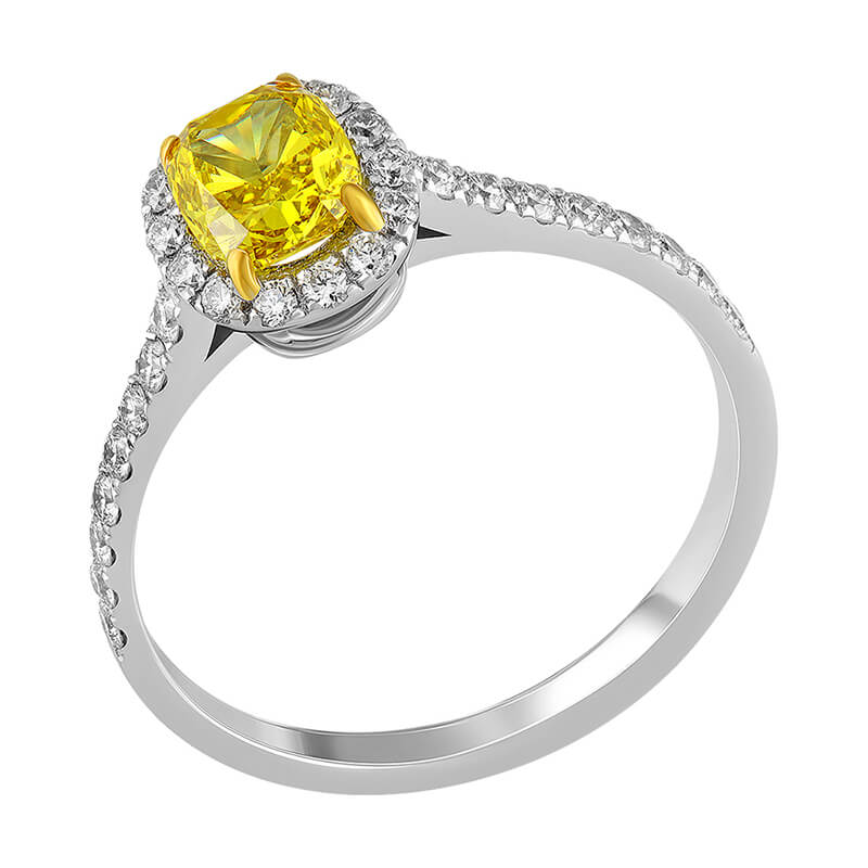 

Кольцо из белого золота с бриллиантом выращенным р.17 IQ Diamonds 117-R7W-CU55FVYSI1-SH, 117-R7W-CU55FVYSI1-SH