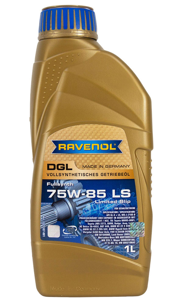 фото Sae 75w-85 1l dgl трансмиссионное масло ravenol 4014835848610