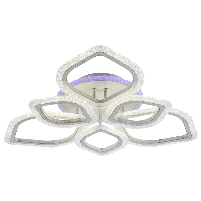 

Светодиодная люстра 8018/3+3 PGD 114W+7W RGB, 8018/3+3