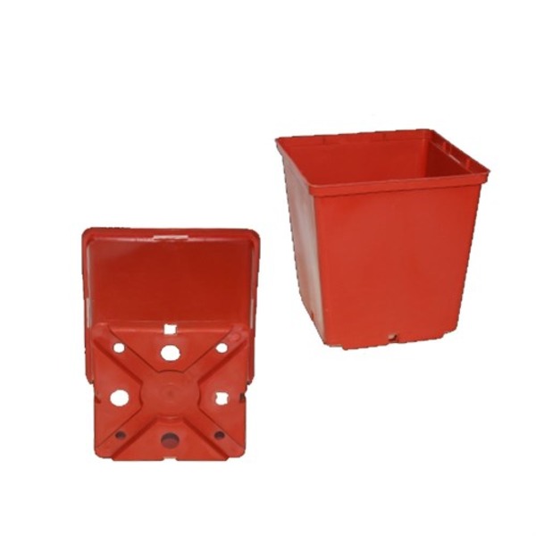 

Вазон для рассады квадратный, 6x5,5 см (терракот)