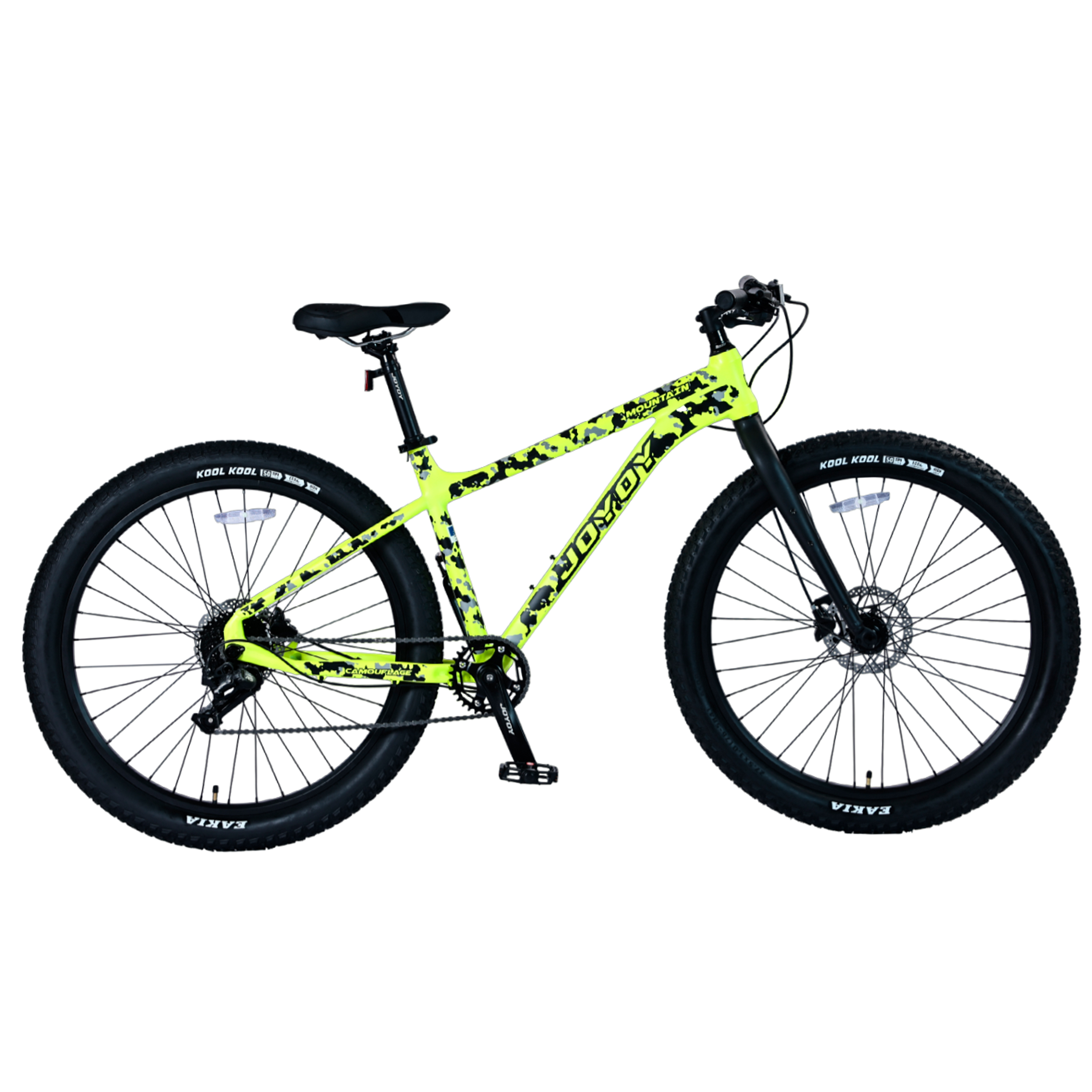 Горный велосипед Joyoy 27,5, 2024 г, 150-178 см, рама 17,5, колеса 27,5, камуфляж зеленый