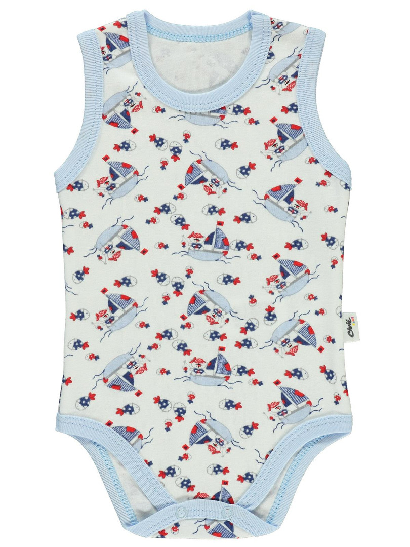 

Боди для малышей Civil Baby 143519331SS1-1 синий 0-3 мес (доставка из-за рубежа), 143519331SS1-1