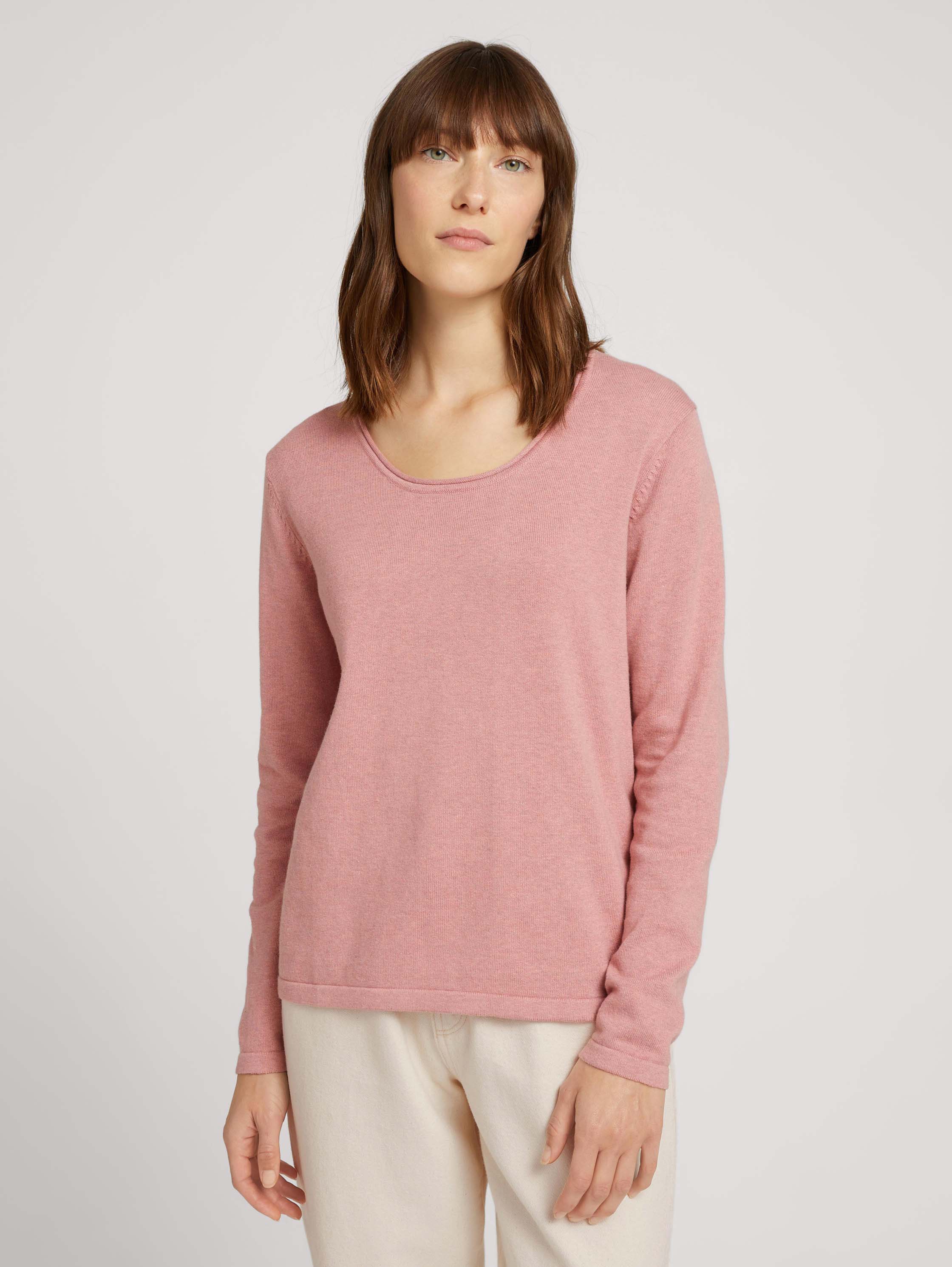 

Джемпер женский TOM TAILOR 1023926 розовый XS, 1023926
