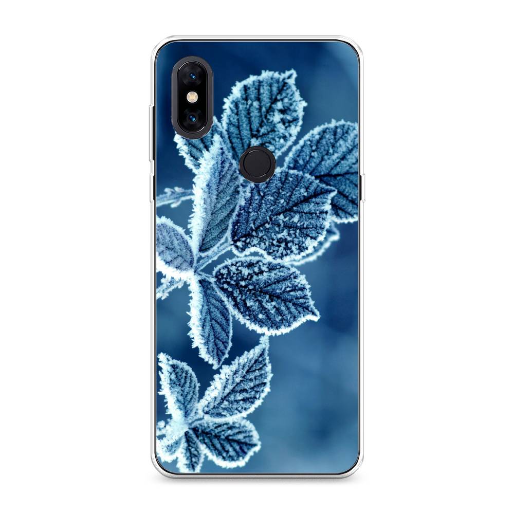 

Чехол на Xiaomi Mi Mix 3 "Зима 6", Голубой;белый, 34950-2