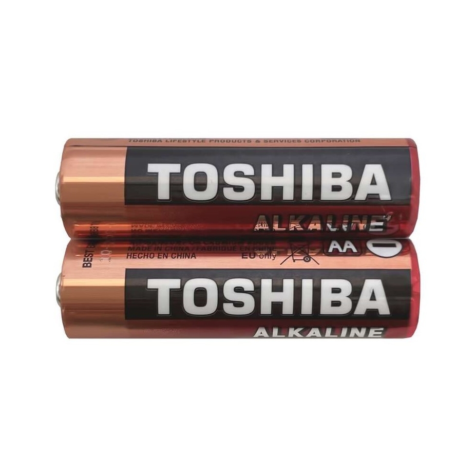 TOSHIBA Батарейки 1шт батарейки toshiba lr14 щелочные alkaline дюймовочка high power 2шт c 1 5v