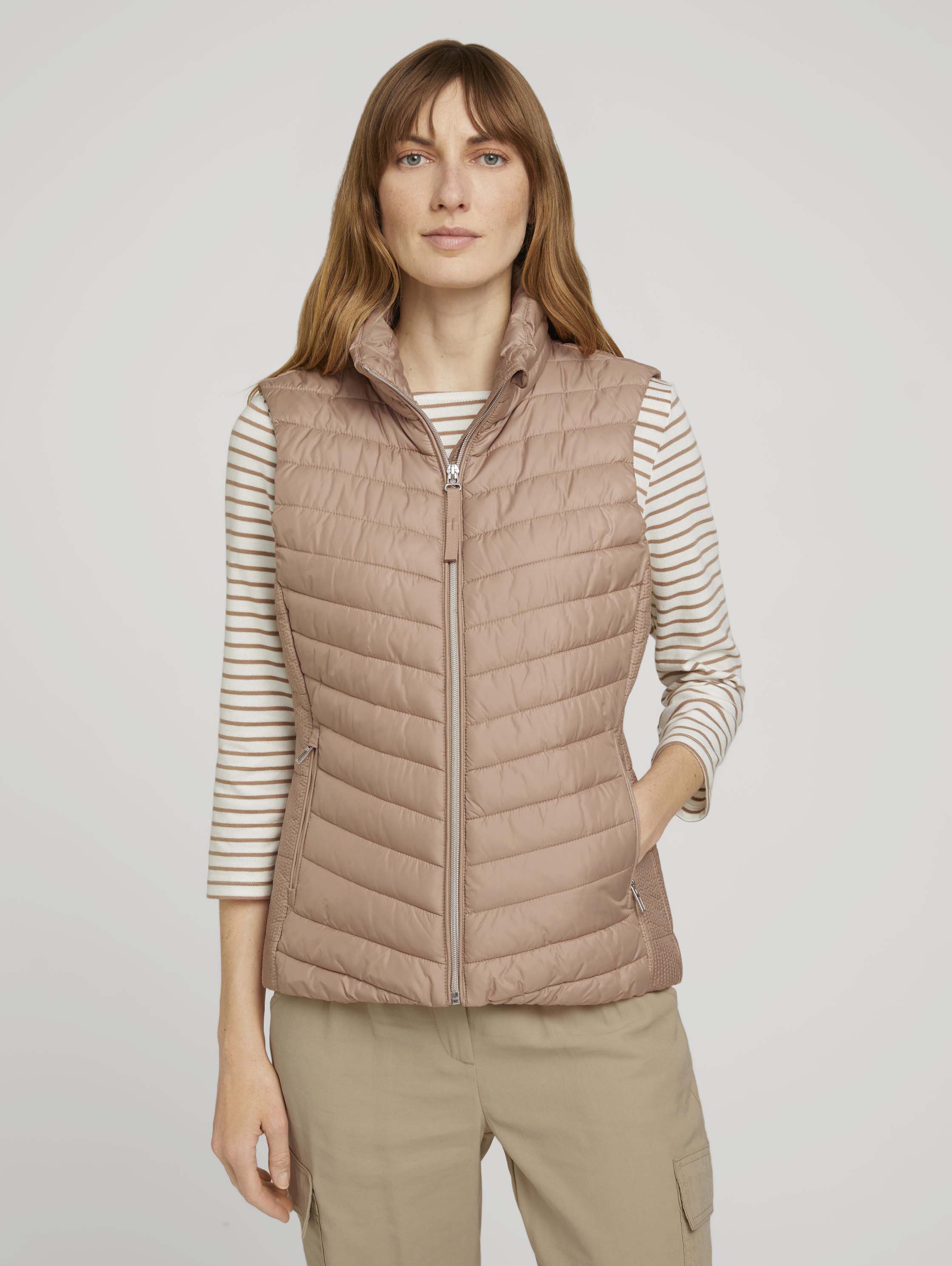 

Жилет женский TOM TAILOR 1026518 коричневый XL, 1026518