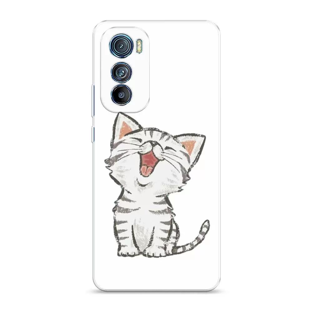 

Чехол Awog на Motorola Edge 30 "Котенок рисованный", Разноцветный, 243250-1