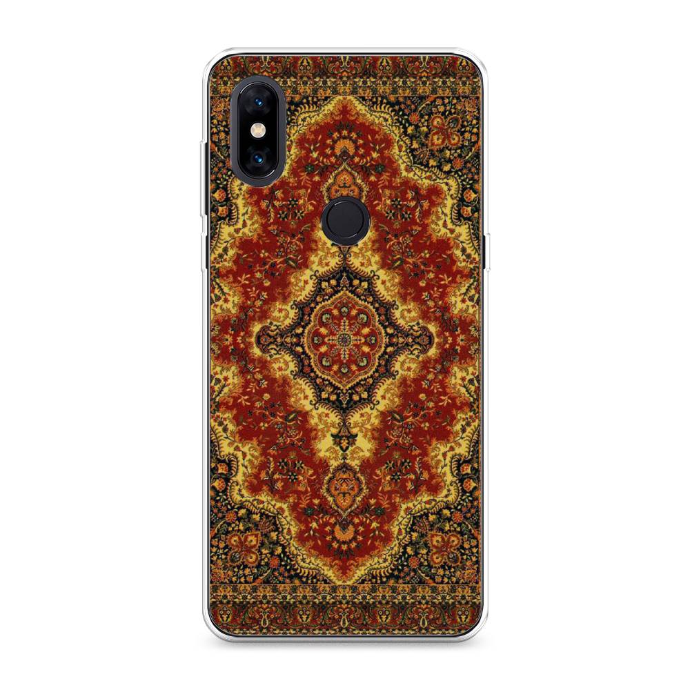 

Чехол на Xiaomi Mi Mix 3 "Ковер", Коричневый;золотистый;красный, 34950-3