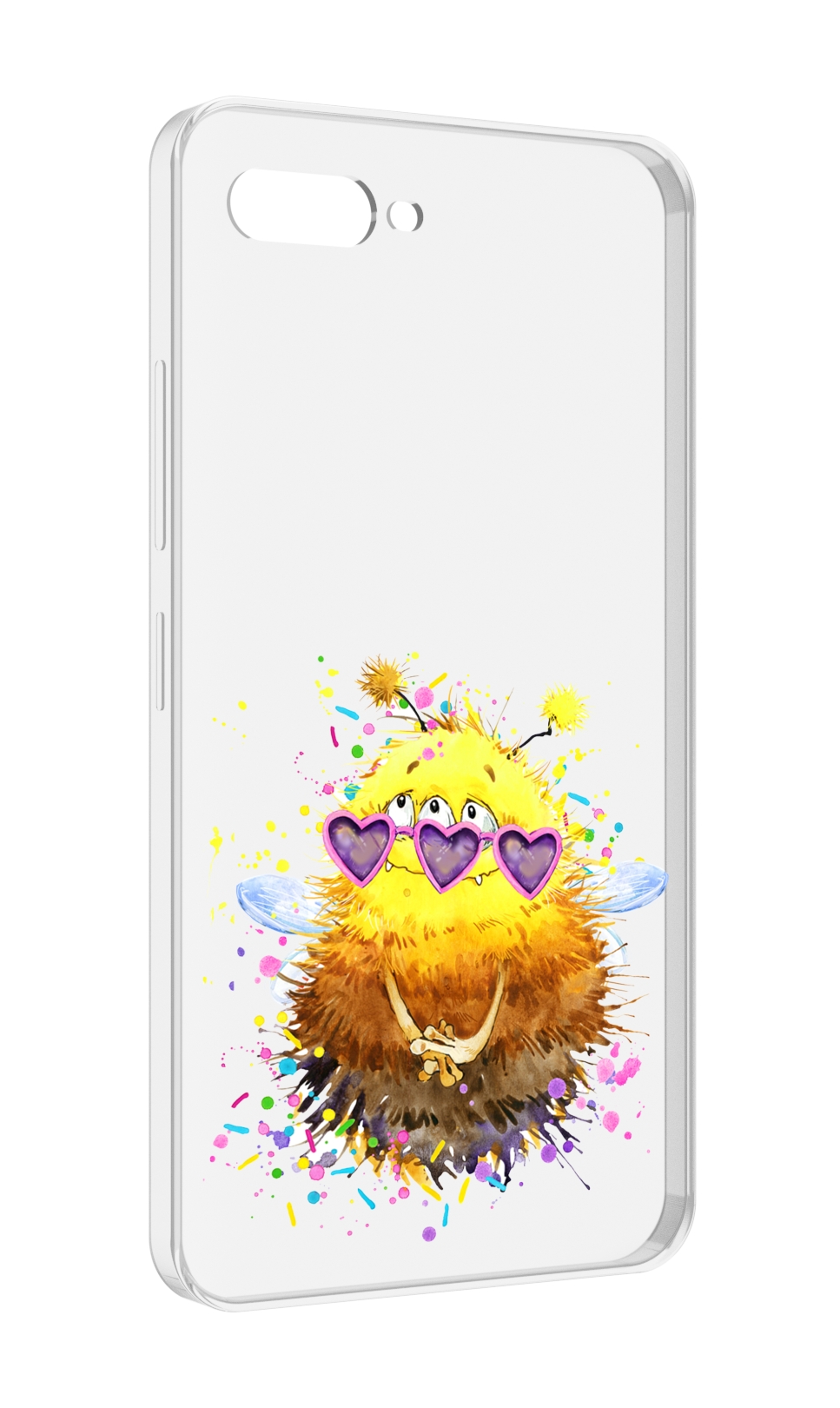 

Чехол MyPads Пушитый шмель для ITEL A25 / ITEL A25 Pro / ITEL A35, Прозрачный, Tocco
