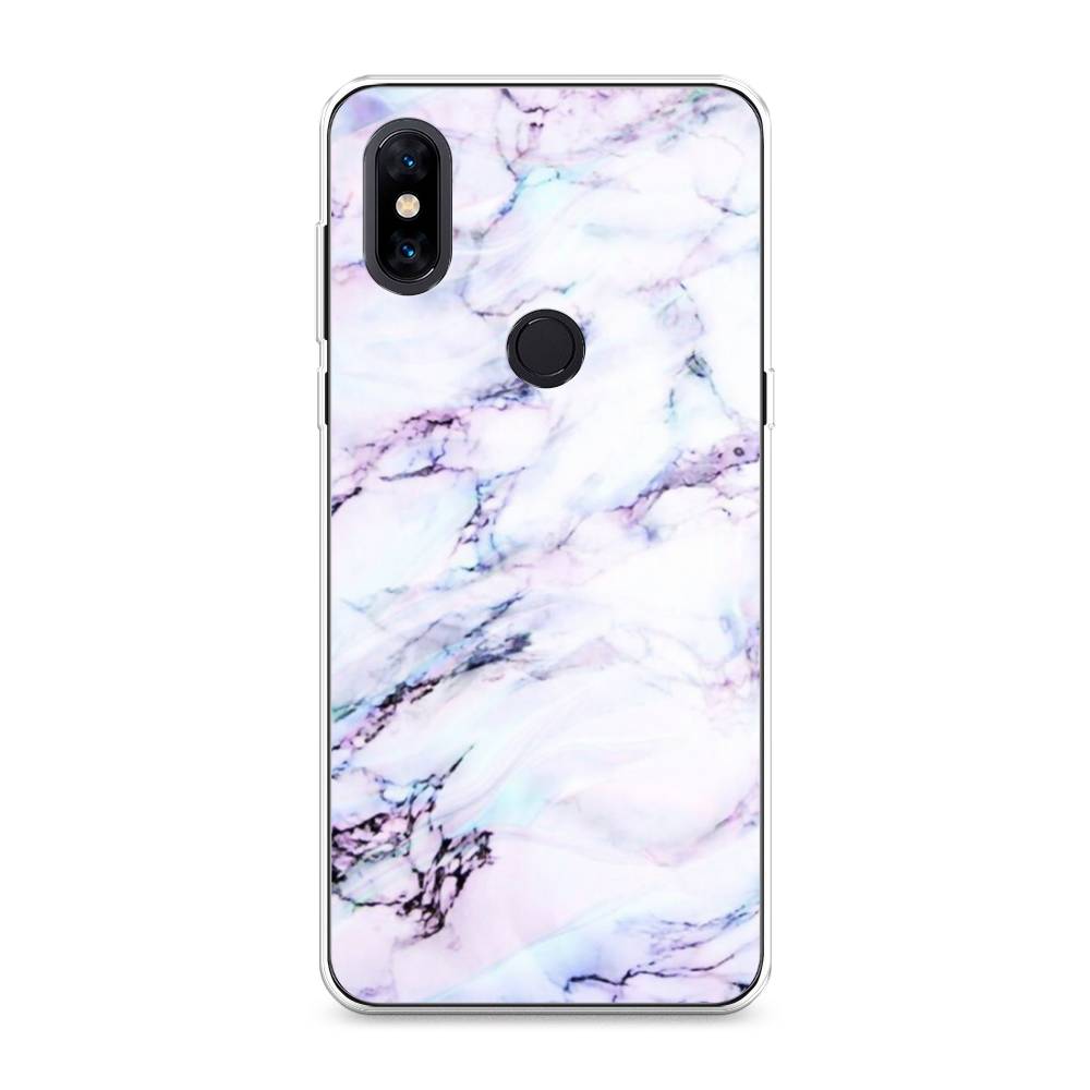 

Чехол на Xiaomi Mi Mix 3 "Радужный мрамор", Серый;фиолетовый, 34950-3