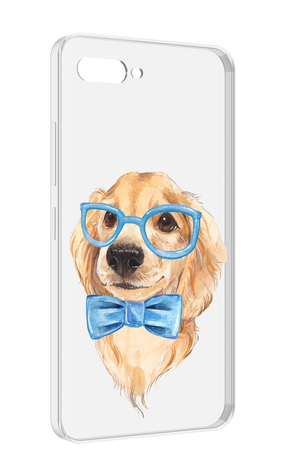 

Чехол MyPads Собака интеллигент для ITEL A25 / ITEL A25 Pro / ITEL A35, Прозрачный, Tocco