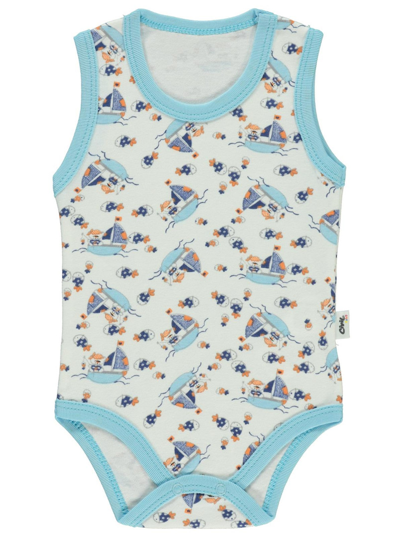 

Боди для малышей Civil Baby 143519331SS1 бирюзовый 0-3 мес (доставка из-за рубежа), 143519331SS1