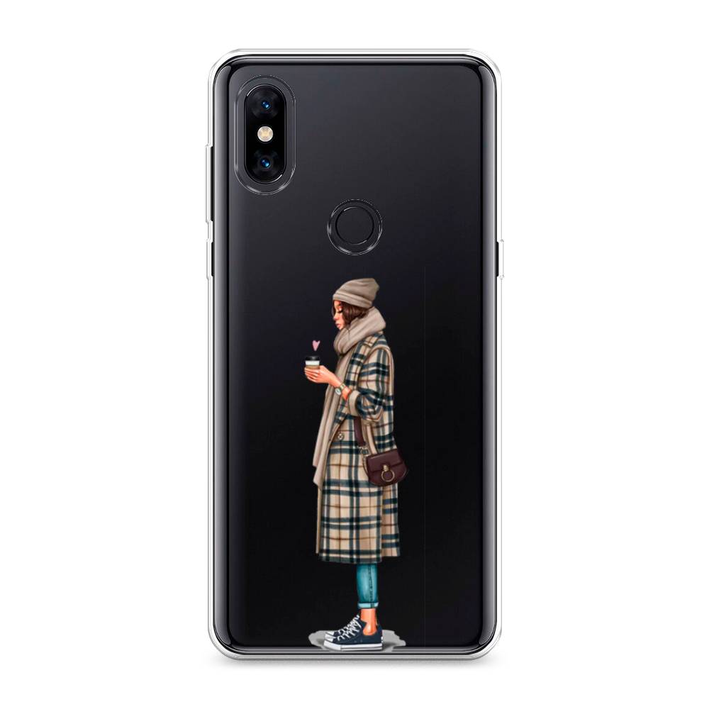 

Чехол на Xiaomi Mi Mix 3 "Утренний кофе", Коричневый;бежевый, 34950-6