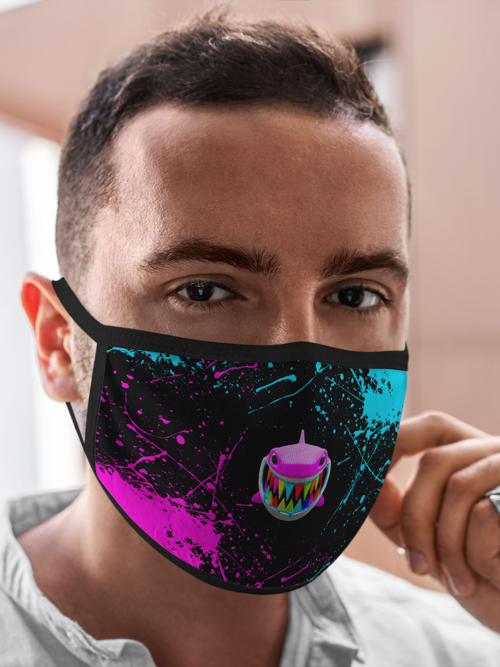 

Многоразовая маска унисекс Burnettie 6Ix9Ine 69, 6Ix9Ine 69