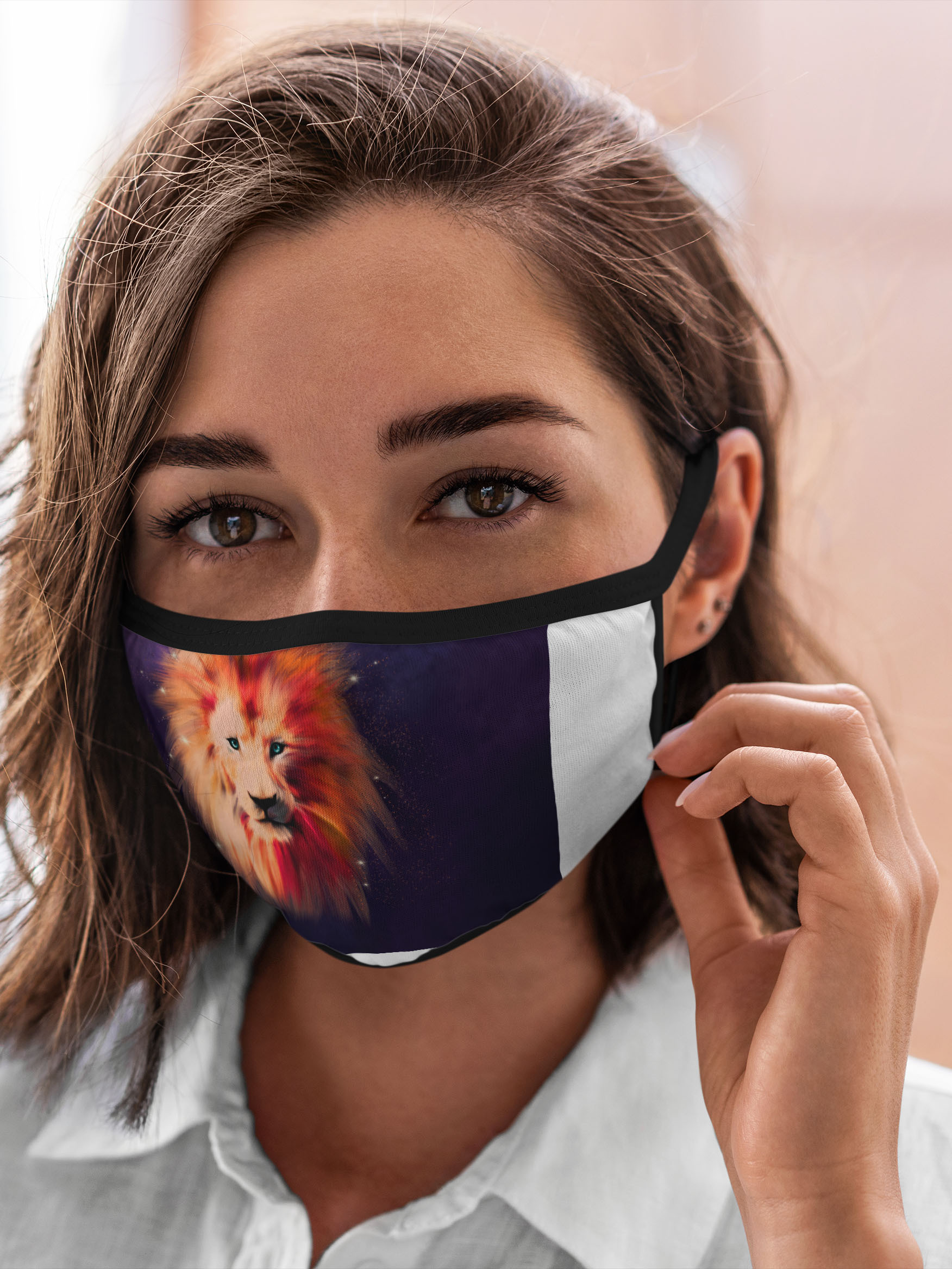 

Многоразовая маска унисекс Burnettie Хищники Space Lion, Разноцветный, Хищники Space Lion