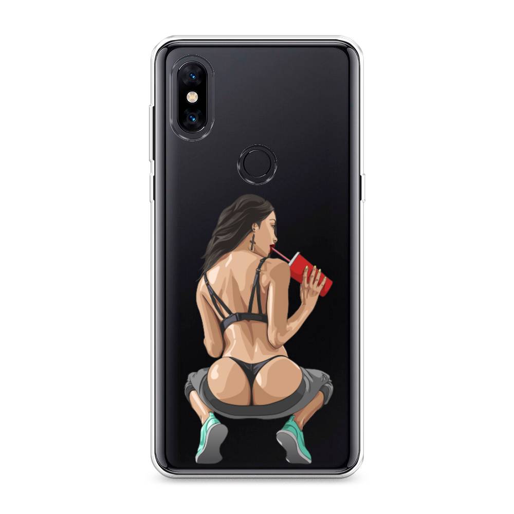 

Чехол на Xiaomi Mi Mix 3 "Сочные булочки", Бежевый;красный;черный, 34950-6