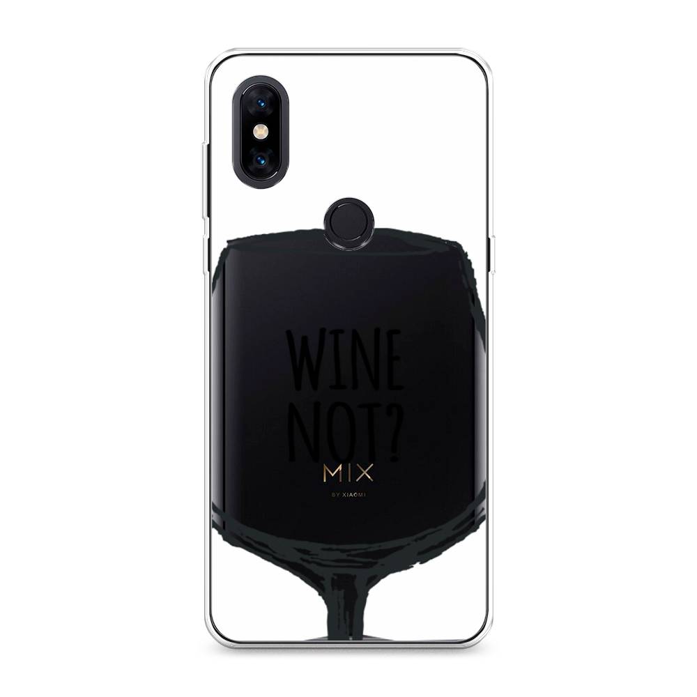 

Чехол на Xiaomi Mi Mix 3 "Wine not white", Белый, 34950-6
