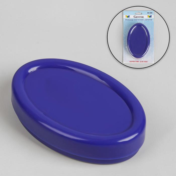 

Игольница магнитная Gamma, синий, 11 х 7 х 2,5 см