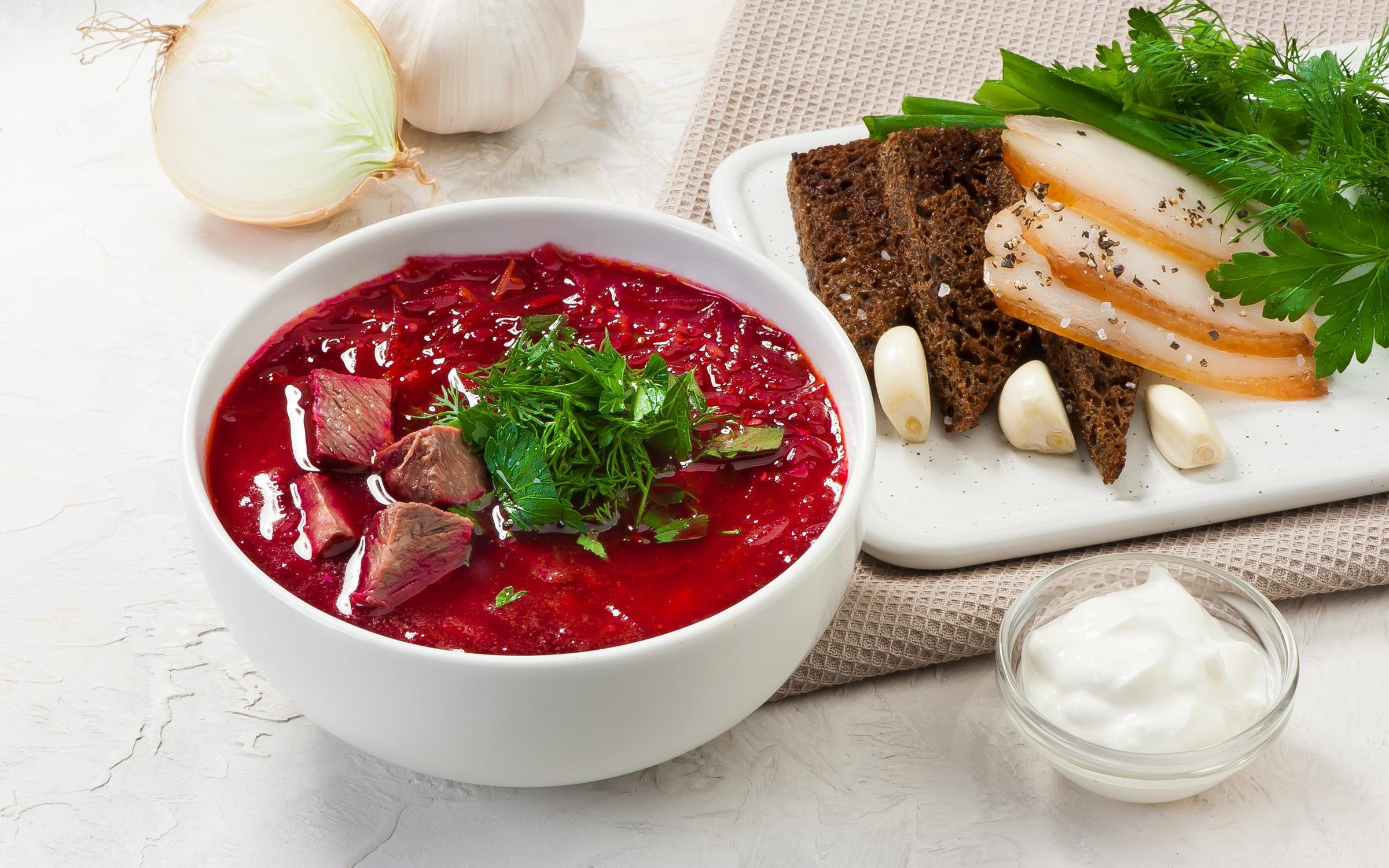 

Борщ Тульский Дворикъ мясной украинский 300 г