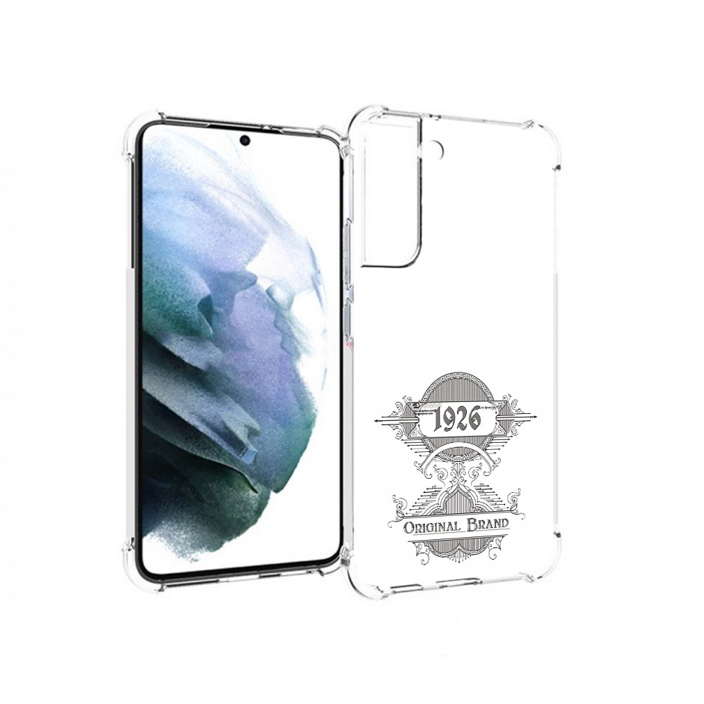 

Чехол MyPads Tocco для Samsung Galaxy S22 Plus логотип черно белый (PT226933.535.446), Прозрачный, Tocco