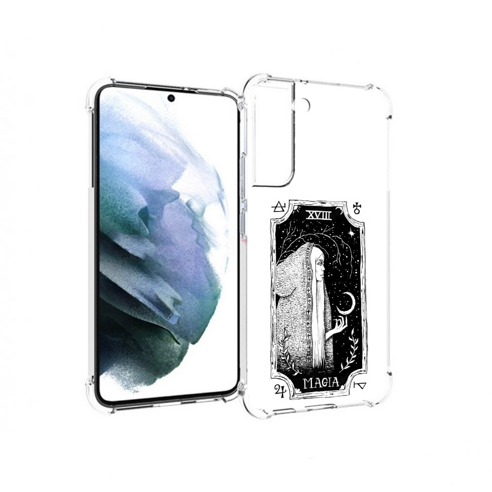 

Чехол MyPads Tocco для Samsung Galaxy S22 Plus лунная магия (PT226933.535.447), Прозрачный, Tocco