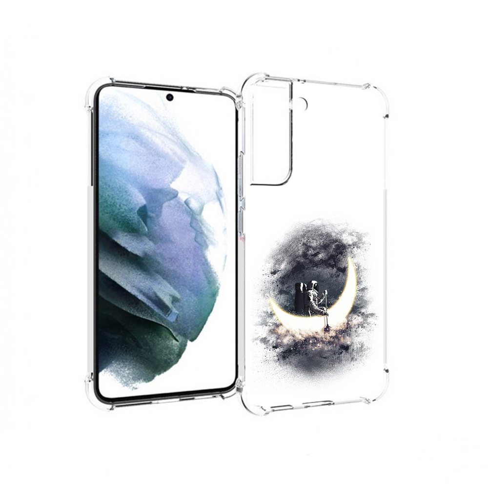 

Чехол MyPads Tocco для Samsung Galaxy S22 Plus лунный путешественник (PT226933.535.448), Прозрачный, Tocco