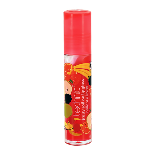 фото Блеск для губ technic fruitty roll on lipgloss тон red cherry