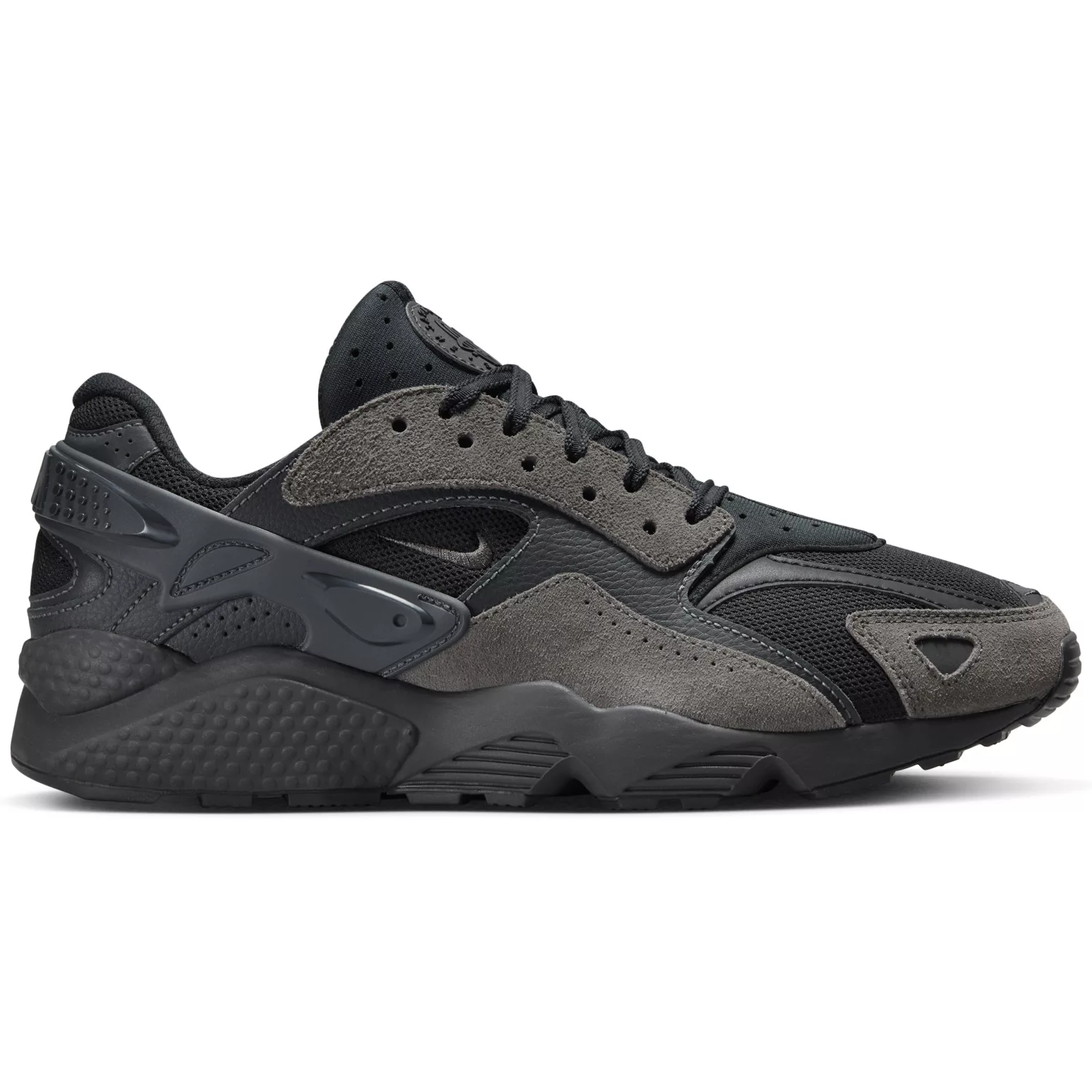 

Кроссовки унисекс Nike AIR HUARACHE RUNNER черные 43 EU, Черный, AIR HUARACHE RUNNER