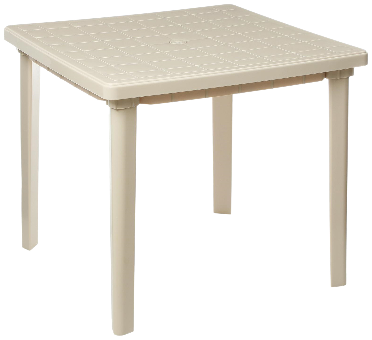 Стол для дачи Альтернатива М8154 beige 80x80x74 см