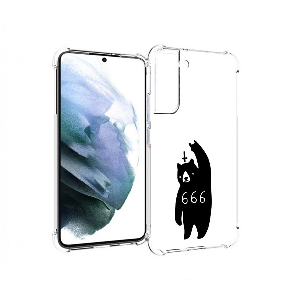 Чехол MyPads Tocco для Samsung Galaxy S22 Plus медведь 666 (PT226933.535.462)