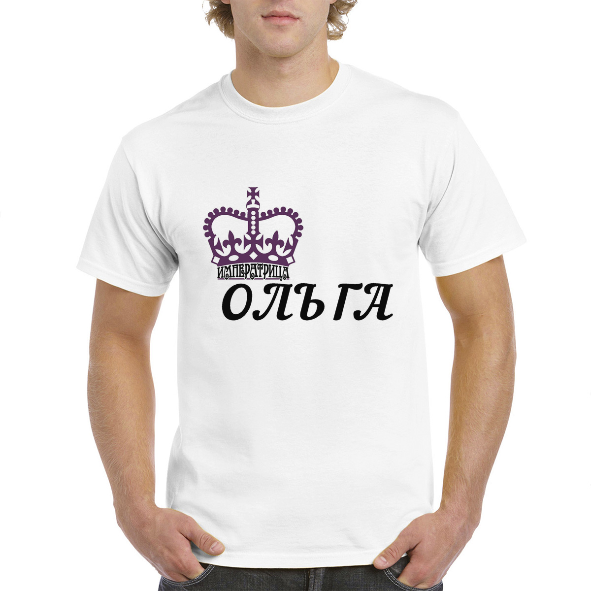 

Футболка женская CoolPodarok M0113621 белая 54 RU, Белый, M0113621