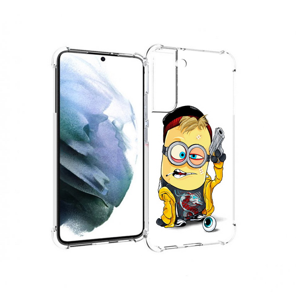 

Чехол MyPads Tocco для Samsung Galaxy S22 Plus миньон бандит (PT226933.535.475), Прозрачный, Tocco