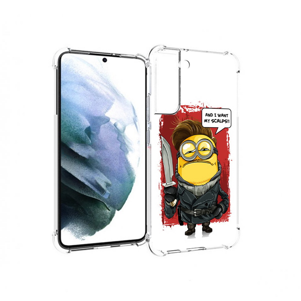 

Чехол MyPads Tocco для Samsung Galaxy S22 Plus миньон убийца (PT226933.535.477), Прозрачный, Tocco