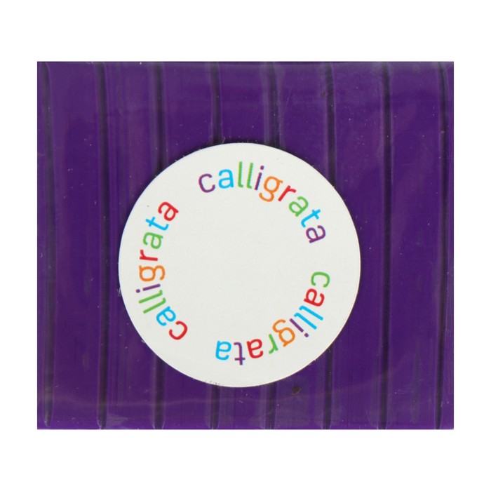 

Полимерная глина Calligrata 50 г, фиолетовая, (2шт.), Фиолетовый