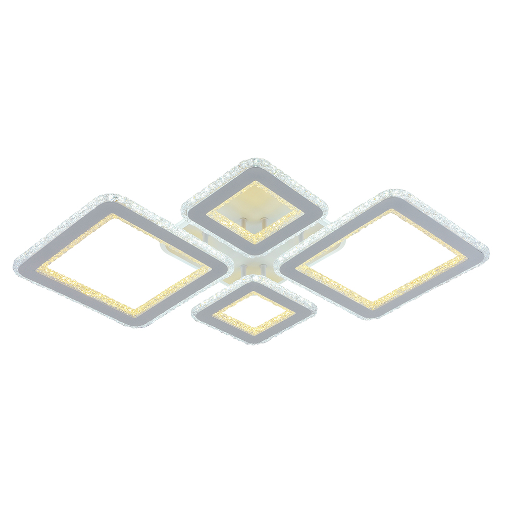 фото Светодиодная люстра 8041/2+2 wht 138w+100w bl+yl profit light