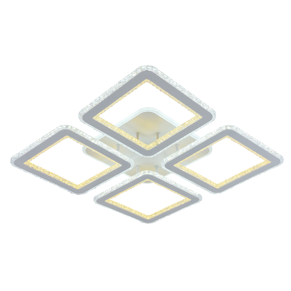 

Светодиодная люстра 8041/4 WHT 174W+128W BL+YL, 8041/4