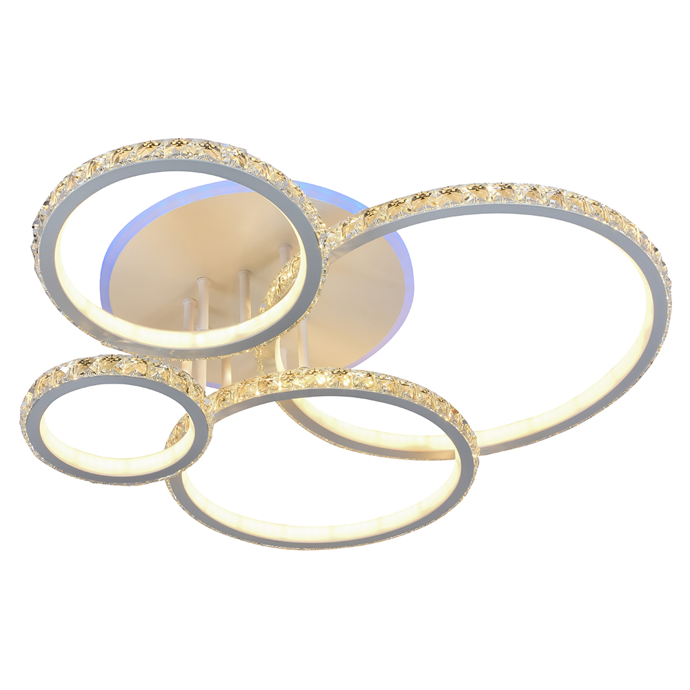 

Светодиодная люстра 8052/4 WHT 232W+8W RGB, 8052/4