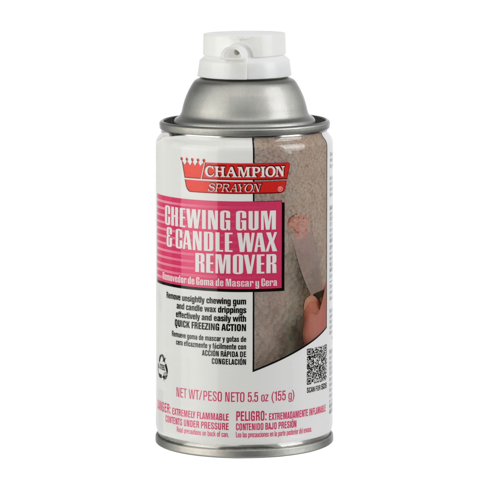 

Средство для удаления жевательной резинки Champion Sprayon SprayPAK, 155 гр